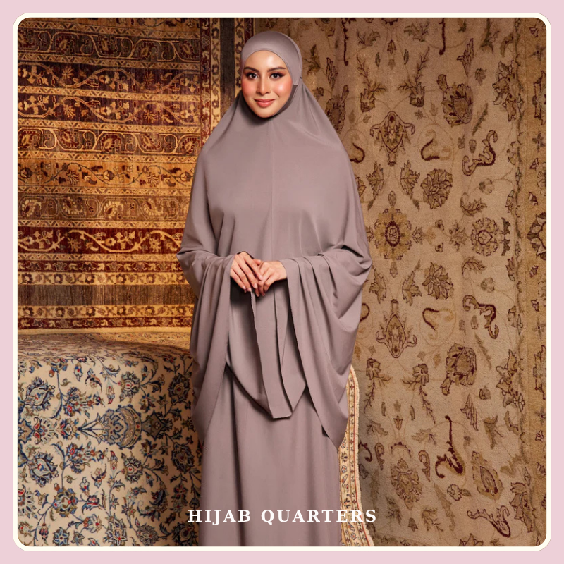Niyah Telekung Collection (Petal Mauve)